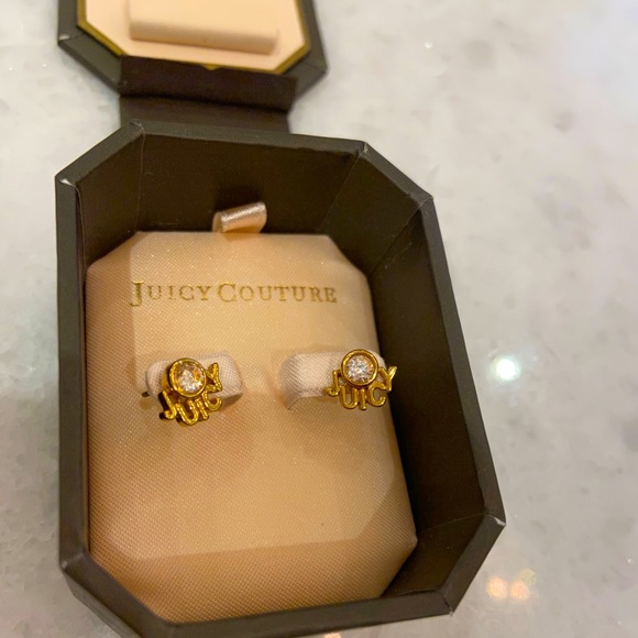 Juicy Couture Diamond stud earrings - Picture 1 of 6